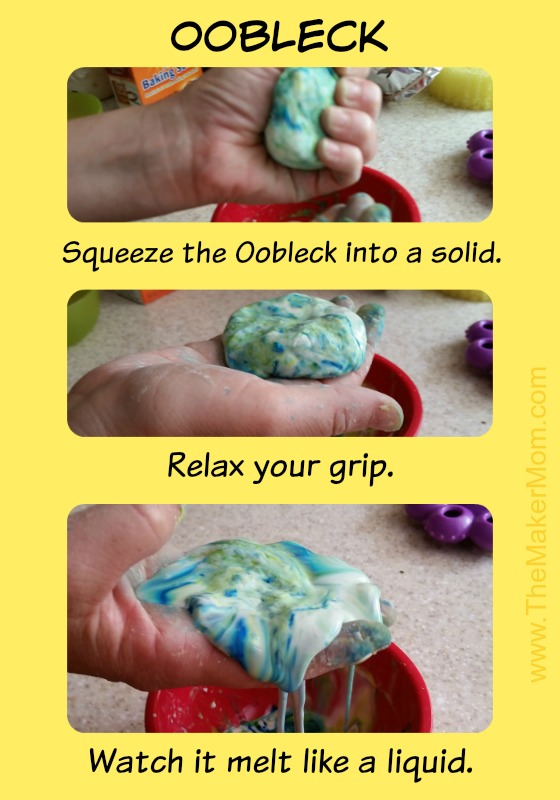 Big Hero 6 Science Fun Inspired by Honey Lemon and GoGo. Make oobleck with www.www.themakermom.com